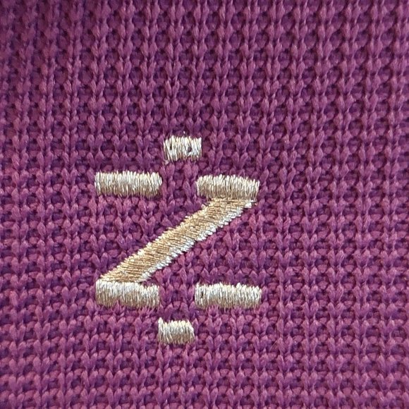 IZOD PERFORMX Purple Stretch Activewear Knit Zip Fleece Lined Jacket Size M - Picture 6 of 9